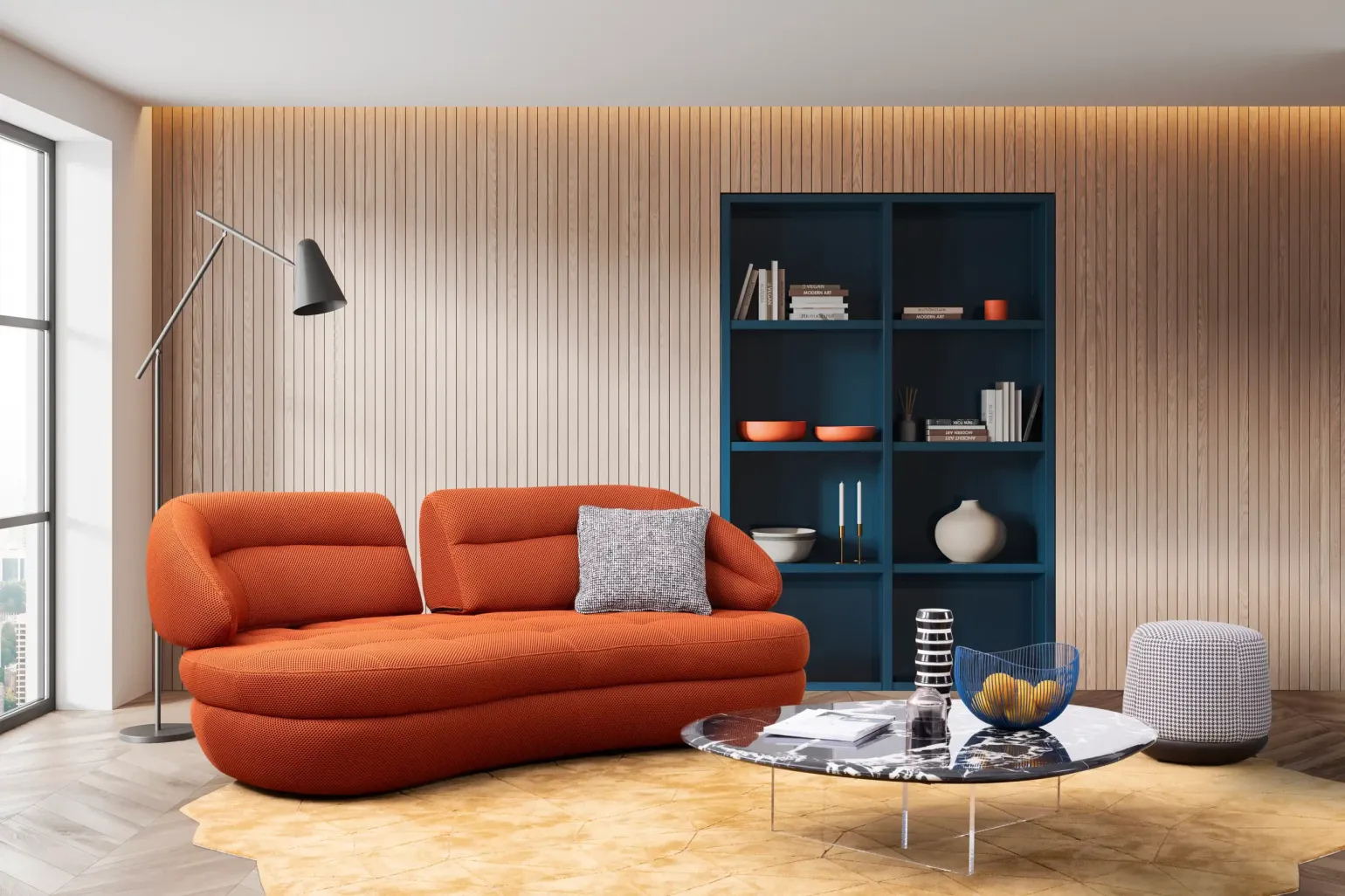 HTL sofa in a contemporary living room