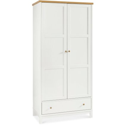 Atlanta Two Tone Double Wardrobe Atlanta Two Tone Double Wardrobe