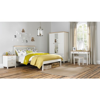 Atlanta Two Tone Low Footend Bedstead Double 135cm Atlanta Two Tone Low Footend Bedstead Double 135cm