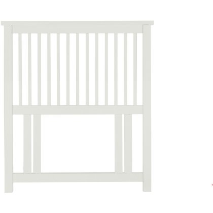 Atlanta White Headboard Single 90cm
