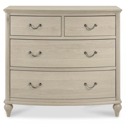 Bordeaux Chalk Oak 2+2 Drawer Chest