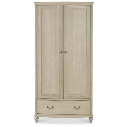 Bordeaux Chalk Oak Double Wardrobe Bordeaux Chalk Oak Double Wardrobe