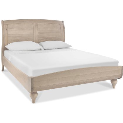 Bordeaux Chalk Oak Low Foot End Bedstead King 150cm Bordeaux Chalk Oak Low Foot End Bedstead King 150cm