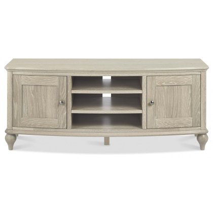 Bordeaux Chalk Oak Wide Tv Unit Bordeaux Chalk Oak Wide Tv Unit
