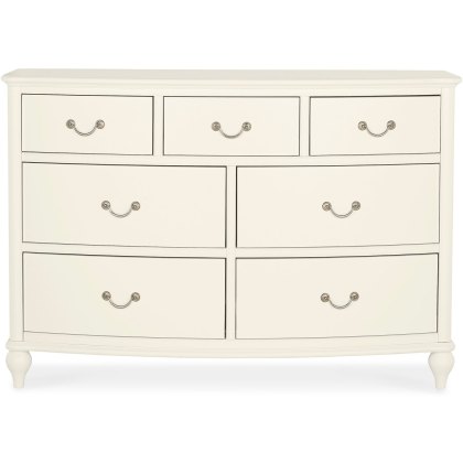 Bordeaux Ivory 3+4 Drawer Chest