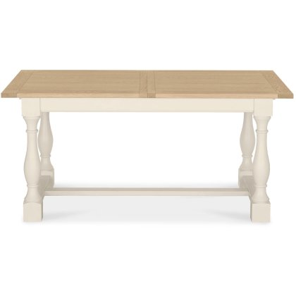 Chartreuse Aged Oak & Antique White 4-10 Extension Table