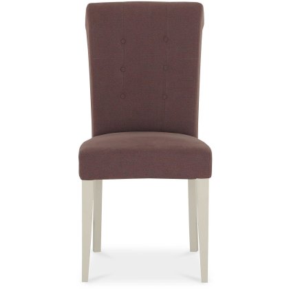 Chartreuse Antique White Uph Chair - Mulberry (Pair) Chartreuse Antique White Uph Chair - Mulberry (Pair)