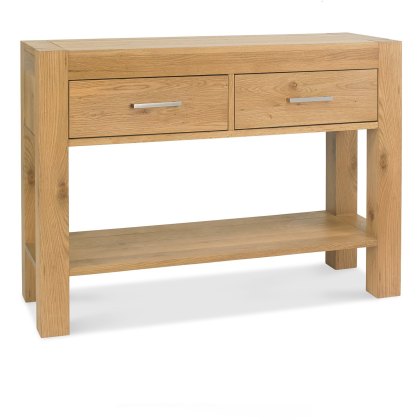 Turin Light Oak Console Unit