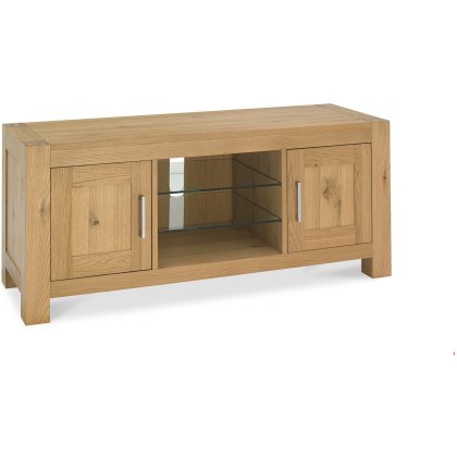 Turin Light Oak Entertainment Unit