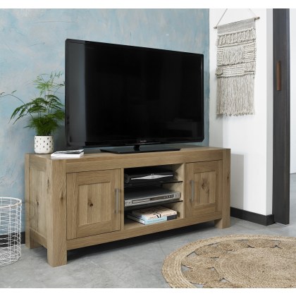 Turin Light Oak Entertainment Unit Turin Light Oak Entertainment Unit