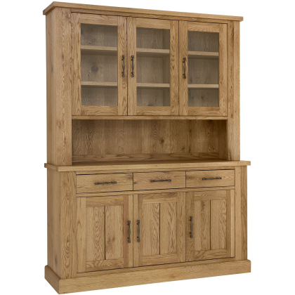 Westbury Rustic Oak Glazed Dresser Westbury Rustic Oak Glazed Dresser