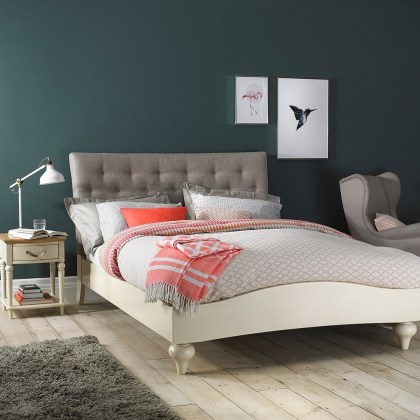 Montreux Soft Grey Uph Bedstead Vertical Stitch Pebble Grey Fabric King 150cm Montreux Soft Grey Uph Bedstead Vertical Stitch Pebble Grey Fabric King 150cm