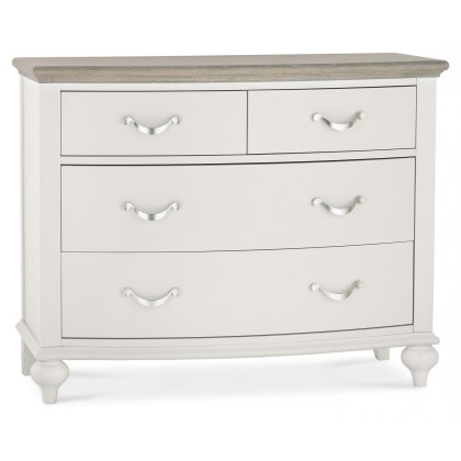 Montreux Grey Washed Oak & Soft Grey 2+2 Drawer Chest