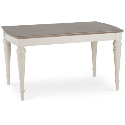 Montreux 4-6 Ext. Grey Washed Oak & Soft Grey Table Montreux 4-6 Ext. Grey Washed Oak & Soft Grey Table