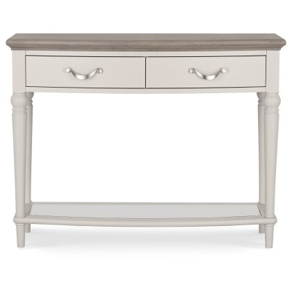 Montreux Grey Washed Oak & Soft Grey Console Table Montreux Grey Washed Oak & Soft Grey Console Table
