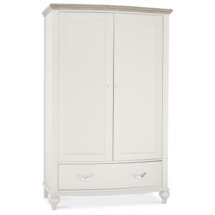 Montreux Grey Washed Oak & Soft Grey Double Wardrobe Montreux Grey Washed Oak & Soft Grey Double Wardrobe