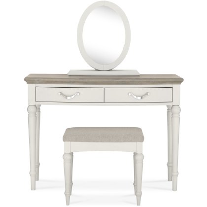 Ashley Grey Washed Oak & Soft Grey Dressing Table Set