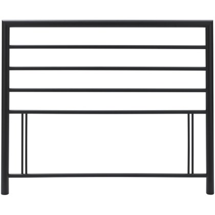Urban Matt Black Headboard Double 135cm