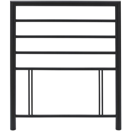 Urban Matt Black Headboard Single 90cm