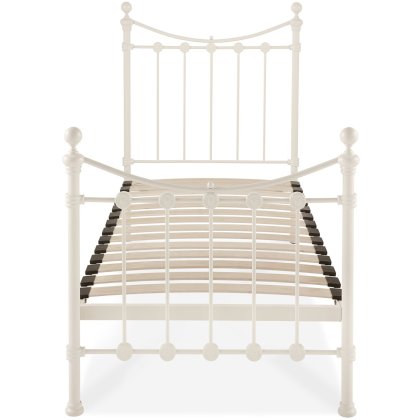 Alice Antique White Bedstead Single 90cm Alice Antique White Bedstead Single 90cm