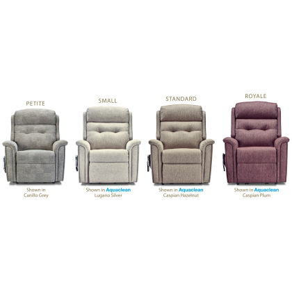 Roma Small 1-motor Electric Riser Recliner