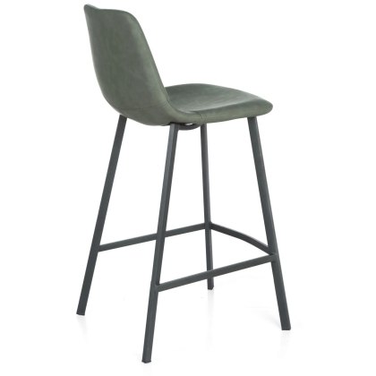 Vintage Green Pu Counter Stool Vintage Green Pu Counter Stool