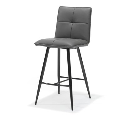 Capo Grey Pu Counter Stool Capo Grey Pu Counter Stool