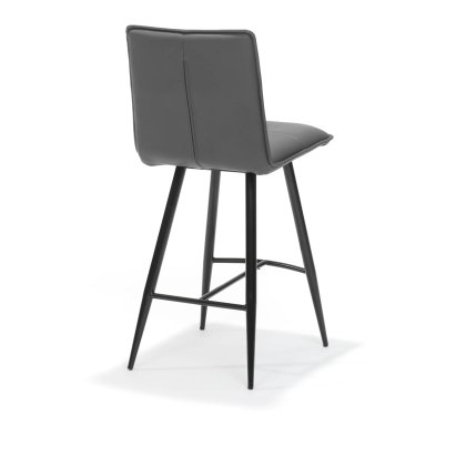 Capo Grey Pu Counter Stool