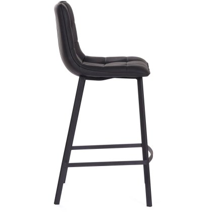 Louise Pu Vintage Black Counter Stool Louise Pu Vintage Black Counter Stool