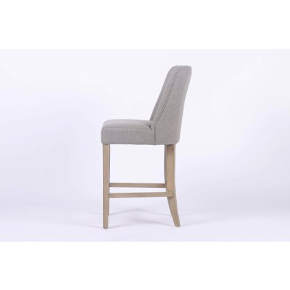 Sammy Sand Linen Counter Stool Sammy Sand Linen Counter Stool