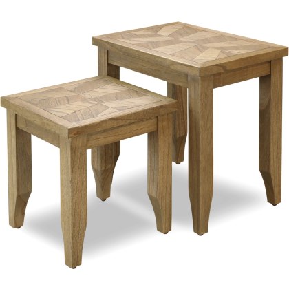 Solstice Nest of 2 Tables - Light Ash Solstice Nest of 2 Tables - Light Ash