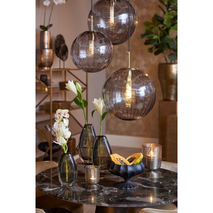 Magdala hanging lamp light grey and gold Magdala hanging lamp light grey and gold