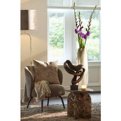 Vaas 17x60 cm BRADLEY glas licht bruin (2 pieces) Vaas 17x60 cm BRADLEY glas licht bruin (2 pieces)