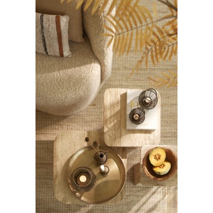 Schaal 48 cm ADANNA mat licht goud (5 pieces) Schaal 48 cm ADANNA mat licht goud (5 pieces)
