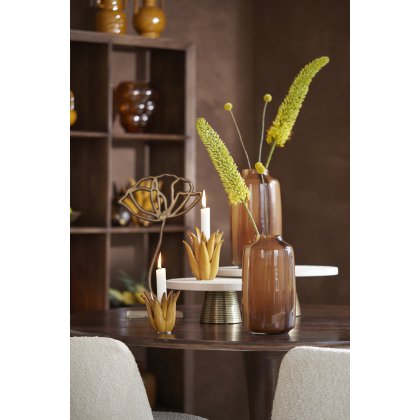 Ornament op voet 28x85x45 cm PAPAVERU antiek brons (4 pieces) Ornament op voet 28x85x45 cm PAPAVERU antiek brons (4 pieces)