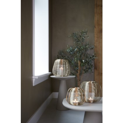 Windlicht 34x31 cm ODETO goud (4 pieces) Windlicht 34x31 cm ODETO goud (4 pieces)
