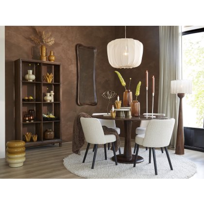 Vloerlamp 18x125 cm FESTINA hout roodbruin Vloerlamp 18x125 cm FESTINA hout roodbruin