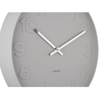 Mr Grey Numbers Wall Clock Mr Grey Numbers Wall Clock