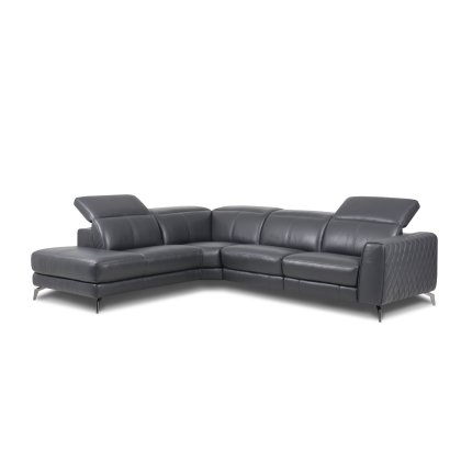 Lexis RHF Corner Fabric Recliner - USB Lexis RHF Corner Fabric Recliner - USB