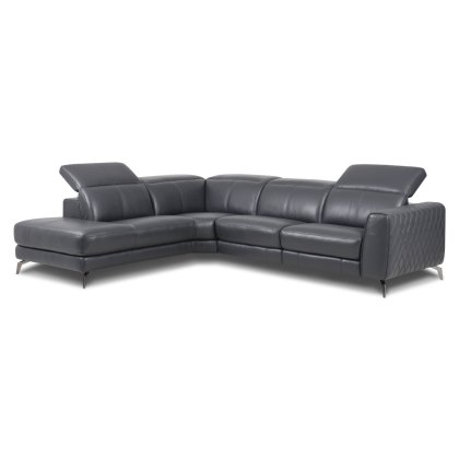 Lexis RHF Corner Fabric Recliner - USB