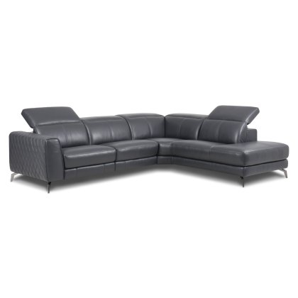 Lexis LHF Corner Fabric Recliner - USB