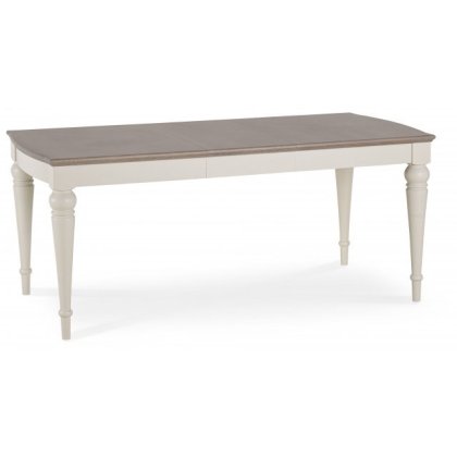 Montreux 6-8 Ext. Grey Washed Oak & Soft Grey Table Montreux 6-8 Ext. Grey Washed Oak & Soft Grey Table