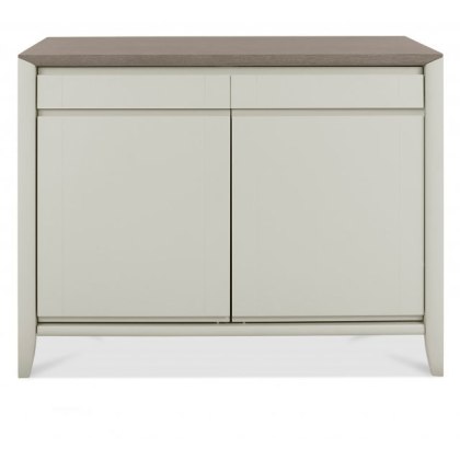 Bergen Grey Washed Oak & Soft Grey Narrow Sideboard Bergen Grey Washed Oak & Soft Grey Narrow Sideboard