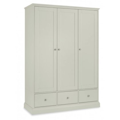 Ashby Soft Grey Triple Wardrobe Ashby Soft Grey Triple Wardrobe