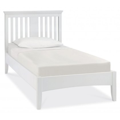 Hampstead White Bedstead Single 90cm Hampstead White Bedstead Single 90cm