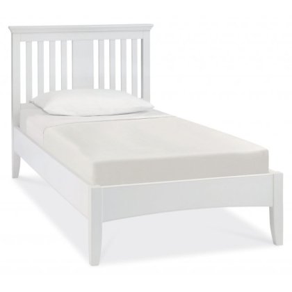 Hampstead White Bedstead Single 90cm Hampstead White Bedstead Single 90cm