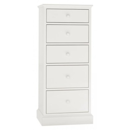 Ashby White 5 Drawer Tall Chest Ashby White 5 Drawer Tall Chest