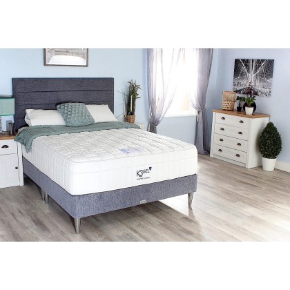 King Koil Flex Top Low Profile Silver Tapered Leg Base King Koil Flex Top Low Profile Silver Tapered Leg Base