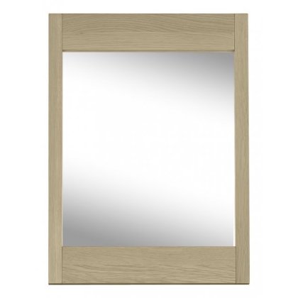 Rimini Aged Oak & Weathered Oak Vanity Mirror Rimini Aged Oak & Weathered Oak Vanity Mirror