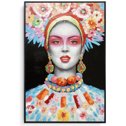 Floral Portrait Raspberry